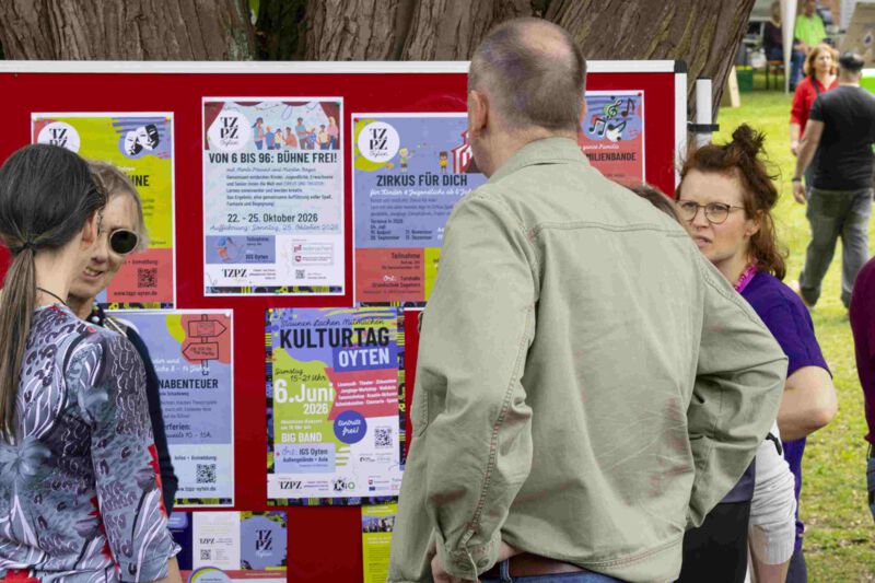Info-Stand des TZPZ Oyten e.V. (c)Lina Brockob